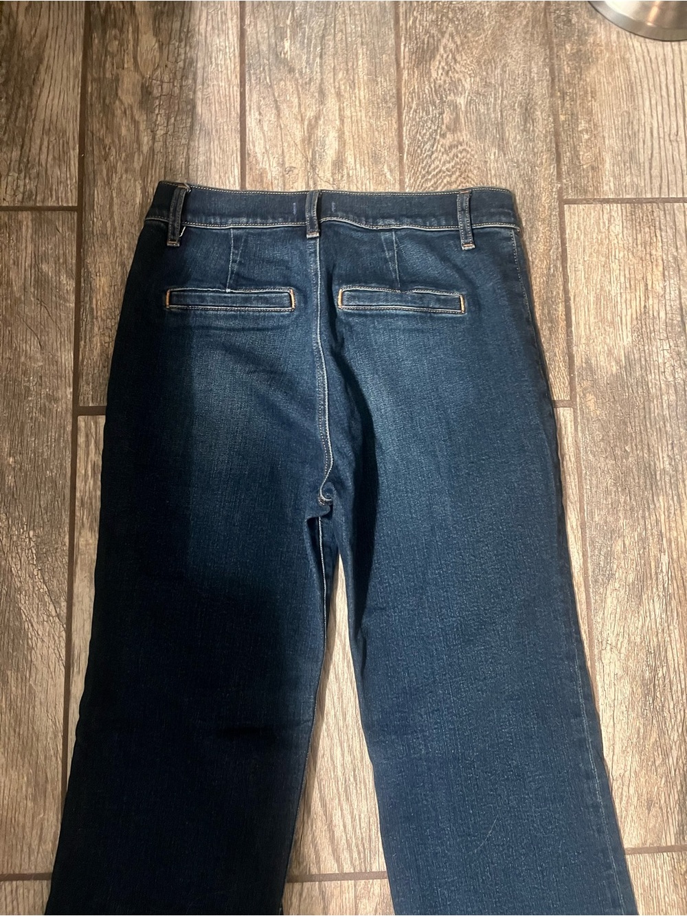 Express Dark Blue Flare denim - Picture 5 of 5